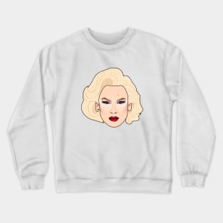 Miss Fame | Red Lips Crewneck Sweatshirt